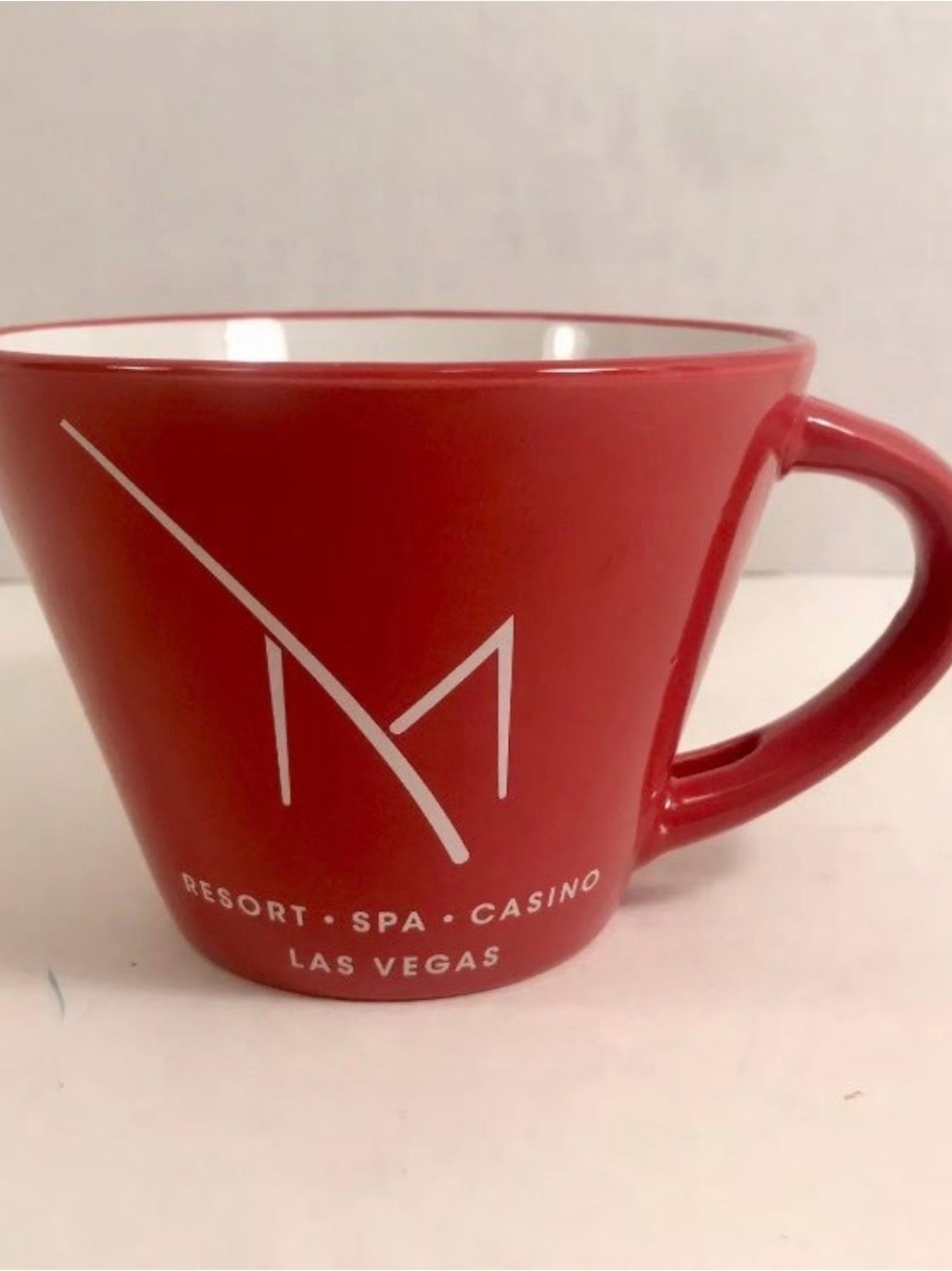 M Resort Spa Casino Las Vegas Red Logo Coffee Mug